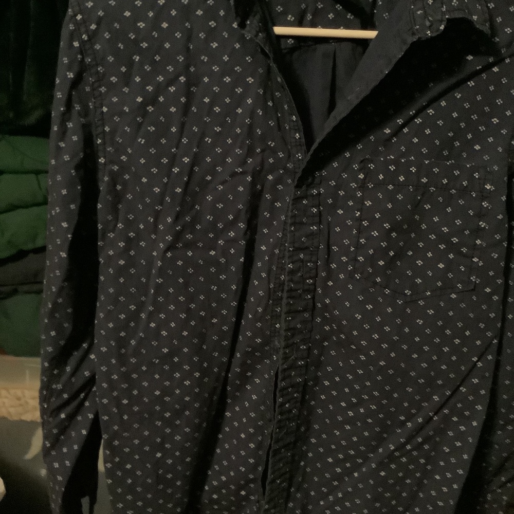 Men’s Wearfirst Long  Sleeve Button Down Shirt S